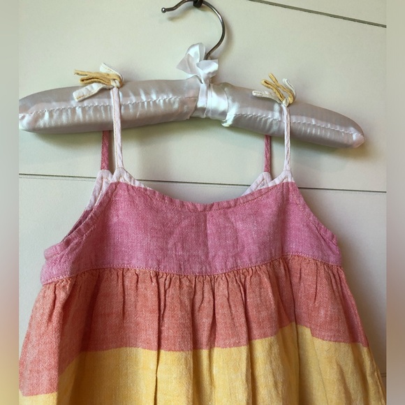 Baby Gap Linen Midi Dress Girls 4T - Picture 2 of 6